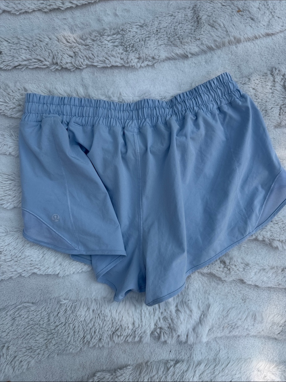 lululemon hotty hot Sky Blue Athletic Shorts 2.5” inseam